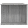 TV staliukas Televizoriaus spintelė su LED, pilka ąžuolo, 135x39x30cm