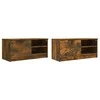 TV staliukas Televizoriaus spintelės, 2vnt., ąžuolo, 80x35x36,5cm, mediena
