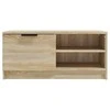 TV staliukas Televizoriaus spintelės, 2vnt., ąžuolo, 80x35x36,5cm, mediena