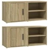 TV staliukas Televizoriaus spintelės, 2vnt., ąžuolo, 80x31,5x36cm, mediena