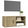 TV staliukas Televizoriaus spintelės, 2vnt., ąžuolo, 80x31,5x36cm, mediena