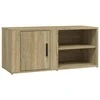 TV staliukas Televizoriaus spintelės, 2vnt., ąžuolo, 80x31,5x36cm, mediena
