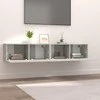 TV staliukas Televizoriaus spintelės, 2vnt., betono, 80x30x30cm, mediena