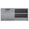 TV staliukas Televizoriaus spintelės, 2vnt., pilkos, 80x35x36,5cm, mediena