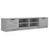 TV staliukas Televizoriaus spintelės, 2vnt., pilkos, 80x35x36,5cm, mediena