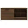 TV staliukas Televizoriaus spintelės, 2vnt., rudos, 80x35x36,5cm, mediena
