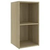 TV staliukas Televizoriaus spintelės, 4vnt., ąžuolo, 72x35x36,5cm, mediena