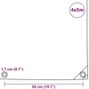 Tentas, 650g/m², 4x5m, žalias