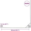 Tentas, 650g/m², 4x6m, mėlynas