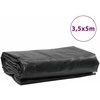 Tentas, antracito spalvos, 3,5x5m, 600g/m²