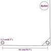 Tentas, antracito spalvos, 4x4m, 600g/m²