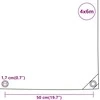 Tentas, antracito spalvos, 4x6m, 600g/m²