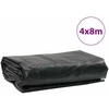 Tentas, antracito spalvos, 4x8m, 600g/m²