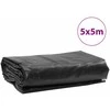 Tentas, antracito spalvos, 5x5m, 600g/m²