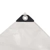 Tentas, baltas, 650g/m², 5x6m