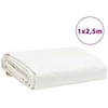 Tentas, baltos spalvos, 1x2,5m, 650g/m²