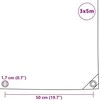 Tentas, juodos spalvos, 3x5m, 650g/m²
