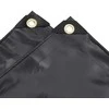 Tentas, juodos spalvos, 5x7m, 600g/m²