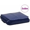 Tentas, mėlynos spalvos, 5x8m, 650g/m²