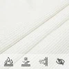 Tentas nuo saulės, HDPE, trikampio formos, 5x5x5m, baltas