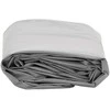 Tentas, pilkos spalvos, 1,5x2m, 650g/m²