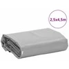 Tentas, pilkos spalvos, 2,5x4,5m, 600g/m²