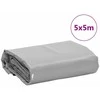 Tentas, pilkos spalvos, 5x5m, 650g/m²