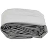 Tentas, pilkos spalvos, 5x6m, 650g/m²