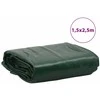 Tentas, žalios spalvos, 1,5x2,5m, 650g/m²