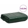 Tentas, žalios spalvos, 1x2,5m, 650g/m²