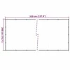 Tinklas priekabai, žalias, 2x3,5m, HDPE