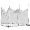 Lauko tinklelis nuo uodų, 220 tinklo, juodas, 300x300x250 cm