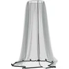 Tinklelis nuo uodų skėčiui, juodas, Φ300x230cm, 220 tinklas