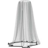 Tinklelis nuo uodų skėčiui, juodas, Φ300x230cm, 220 tinklas