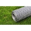 Tinklinė tvora, sidabrinė, 1x25m, galvanizuotas plienas