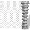 Tinklinė tvora, sidabrinė, 15x1,5m, galvanizuotas plienas