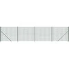 Tinklinė tvora su flanšais, žalios spalvos, 2,2x10m