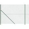 Tinklinė tvora su flanšais, žalios spalvos, 2,2x25 m