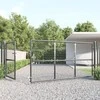 Tinkliniai sodo vartai, antracito spalvos, 350x175cm, plienas