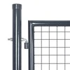 Tinkliniai sodo vartai, antracito spalvos, 300x175cm, plienas