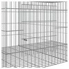 Triušių narvas, 2 segmentai, 110x79x54cm, galvanizuota geležis