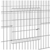 Triušių narvas, 3 segmentai, 325x109x54cm, galvanizuota geležis
