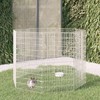 Aptvaras gyvūnams, 8 segmentai, 54x100cm, galvanizuota geležis