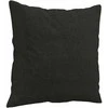 Trivietė sofa su pagalvėlėmis, juodos spalvos, 180cm, audinys