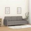 Trivietė sofa, taupe spalvos, 180cm, audinys