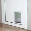 TRIXIE 2 krypčių durelės šunims, dydis S-M 30x36 cm, baltos, 3878