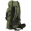 Turistinė kuprinė, uniformnė žalia, 100L, oksfordo audinys