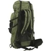 Turistinė kuprinė, uniformnė žalia, 60L, oksfordo audinys