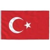 Turkijos vėliava su stiebu, aliuminis, 6,23m