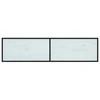 TV staliukas TV spintelė, balta marmuro, 160x40x40,5cm, grūdintas stiklas
